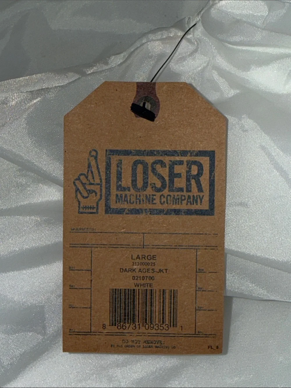Loser Machine Company Dark Seas Division Waves to Graves Windbreaker Jacket